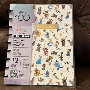 2024 Disney 100 Happy Planner Classic